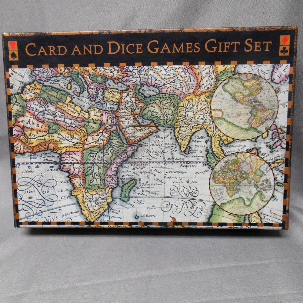 New 2004 Innovage card & dice games gift set